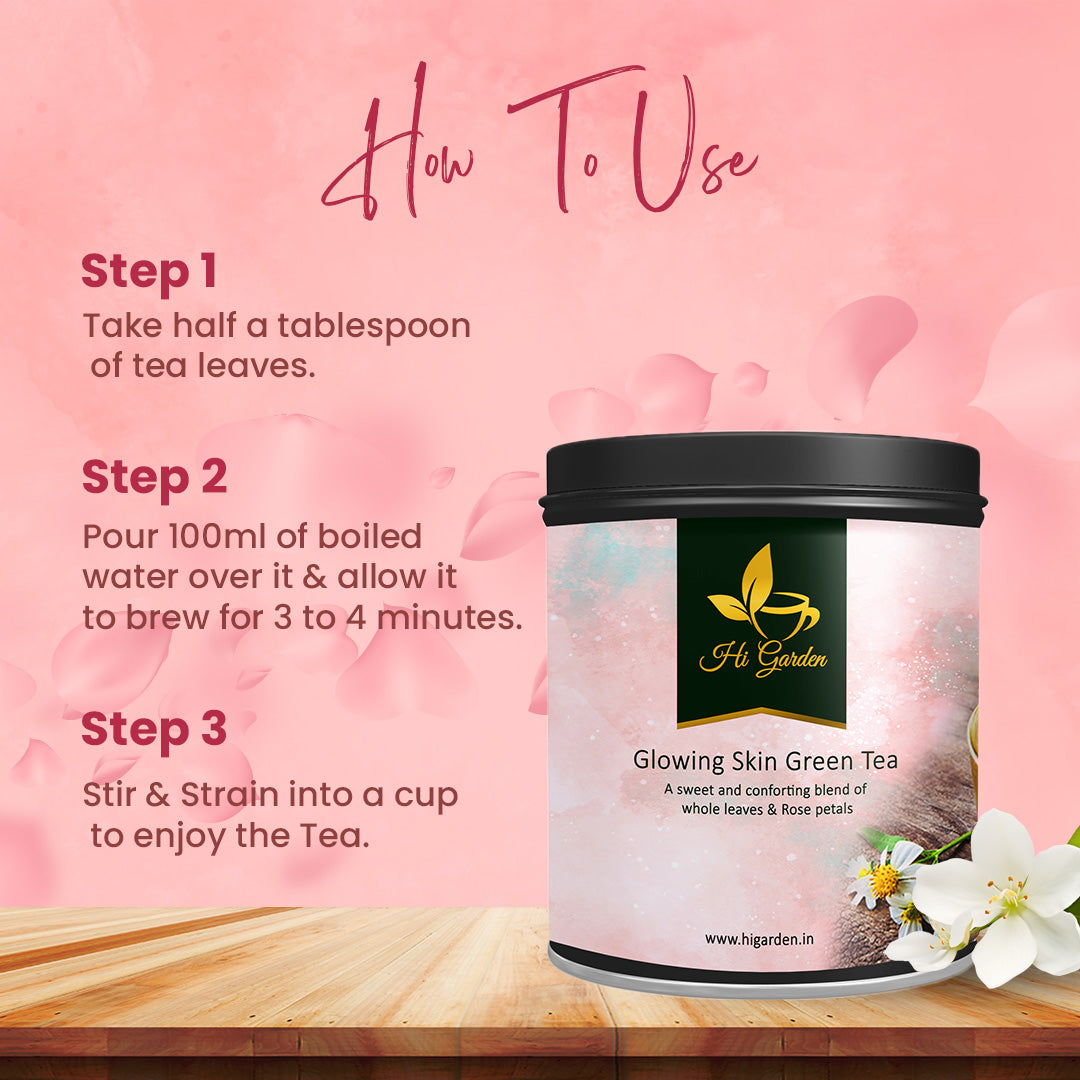 GLOWING SKIN GREEN TEA