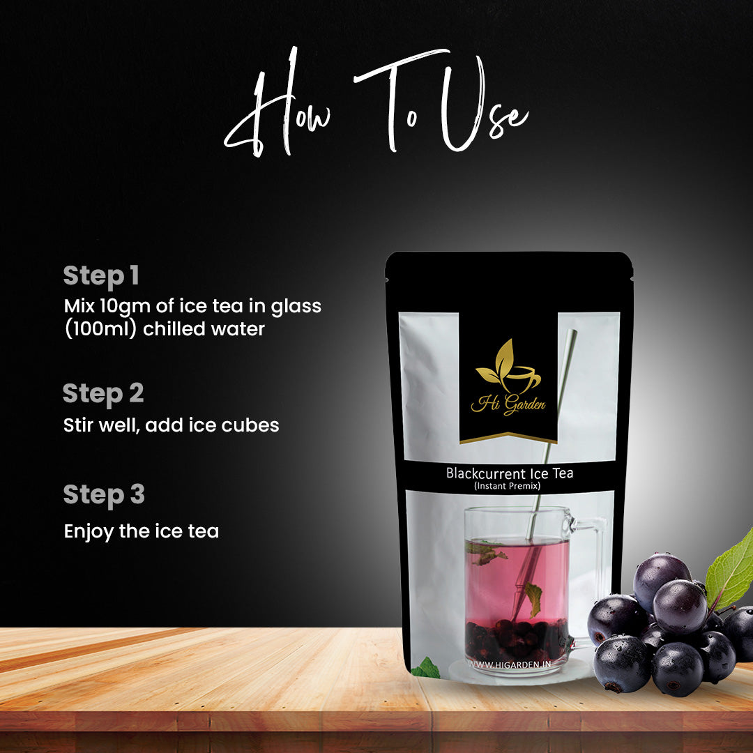 BLACK CURRENT ICE TEA