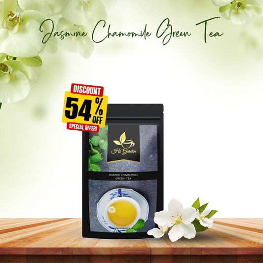 JASMINE CHAMOMILE GREEN TEA (30 GM)