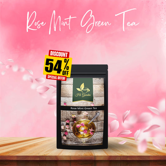 ROSE MINT GREEN TEA (30 GM)