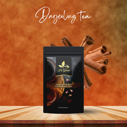 DARJEELING TEA WITH ROSE CLOVE AND CINNAMON (30 GM)