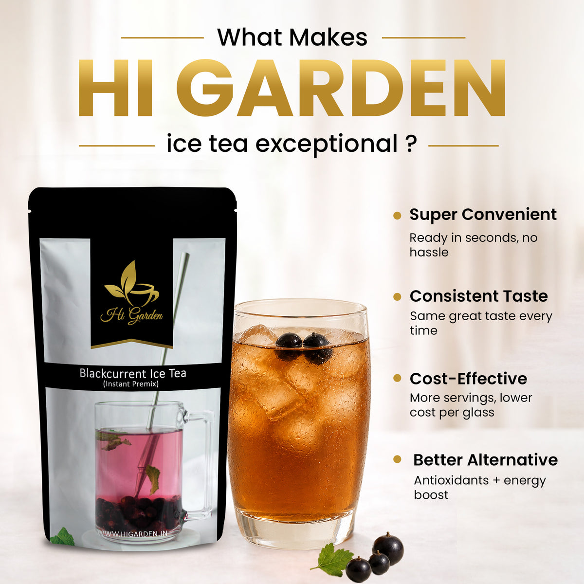 BLACK CURRENT ICE TEA