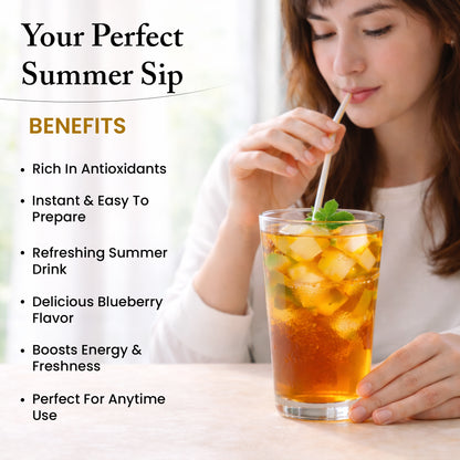 BLUEBERRY ICE TEA