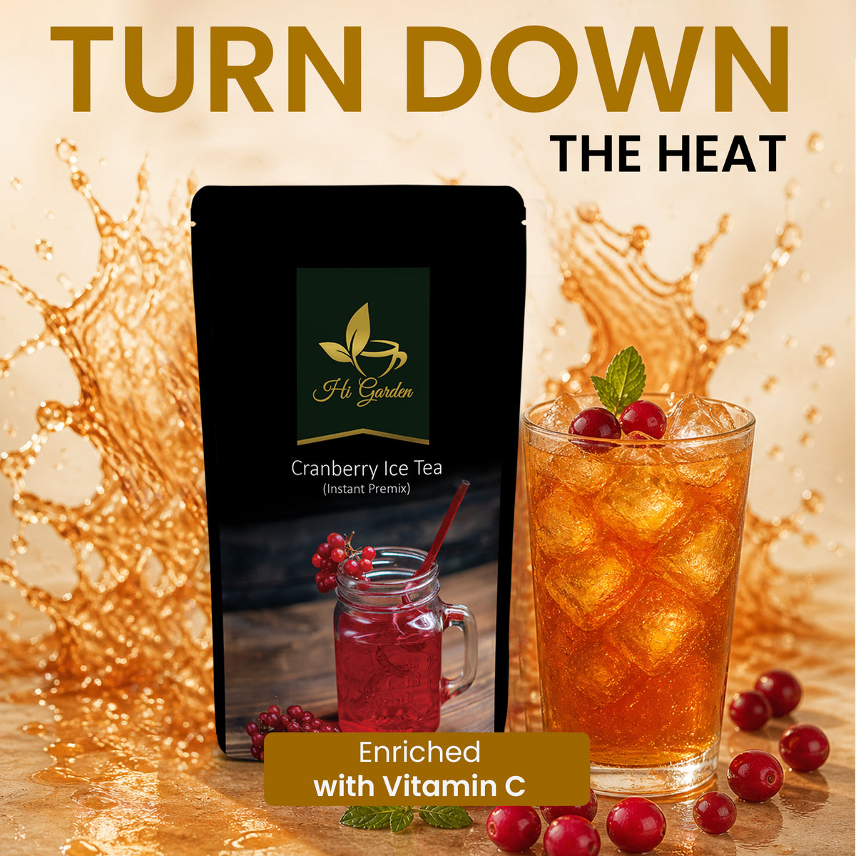 CRANBERRY ICE TEA