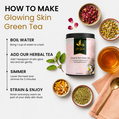GLOWING SKIN GREEN TEA