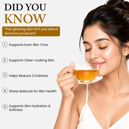 GLOWING SKIN GREEN TEA