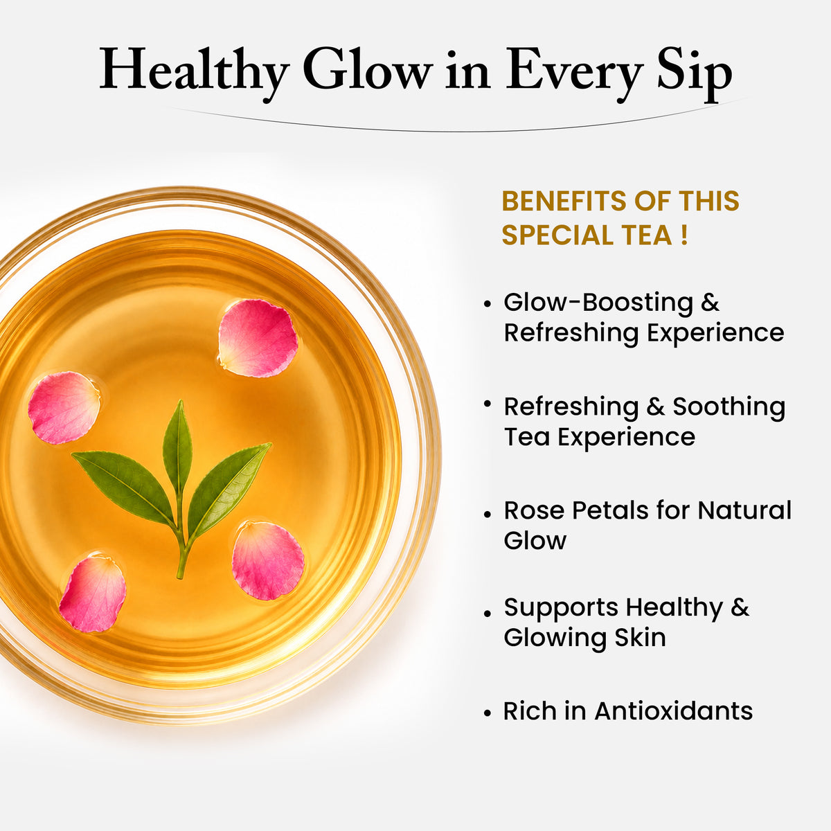 GLOWING SKIN GREEN TEA
