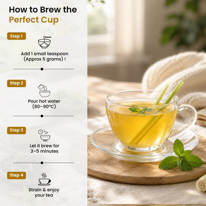 LEMON GRASS MINT GREEN TEA (30 GM)
