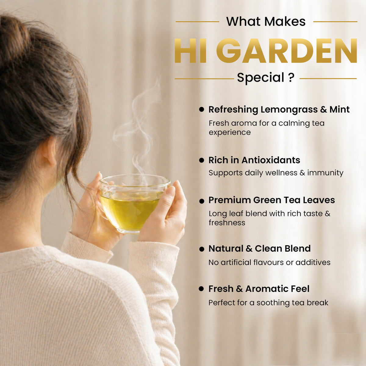 LEMON GRASS MINT GREEN TEA (30 GM)