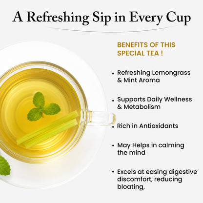 LEMON GRASS MINT GREEN TEA (30 GM)