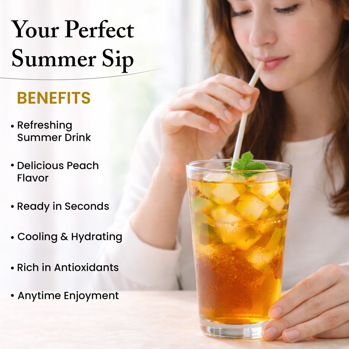 PEACH ICE TEA