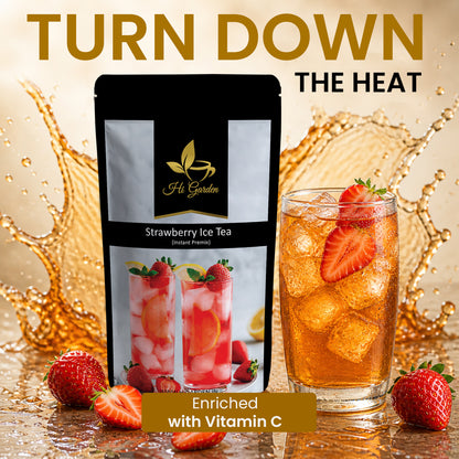 STRAWBERRY ICE TEA