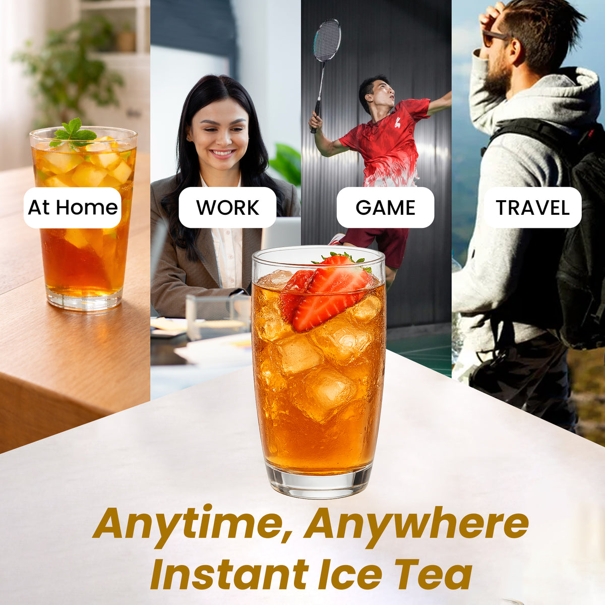 STRAWBERRY ICE TEA